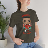 Virgil Van Dijk Liverpool, Soft Cotton Bella and Canvas Short Sleeve Tee shirt