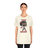 Tom Brady, Tampa Bay Buccaneers Soft Cotton Bella and Canvas Short Sleeve Tee shirt