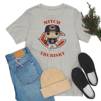 Mitch Trubisky Chicago Bears, Soft Cotton Bella and Canvas Short Sleeve Tee shirt