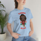 Sadio Mane Liverpool, Soft Cotton Bella and Canvas Short Sleeve Tee shirt