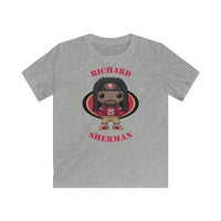 Richard Sherman San Francisco 49ers, Kids Gildan Softstyle Tee Shirt
