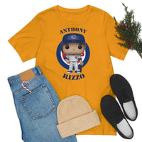 Anthony Rizzo Chicago Cubs, Soft Cotton Bella and Canvas Short Sleeve Tee shirt