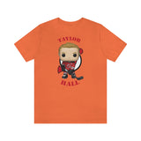 Taylor Hall New Jersey Devils, Soft Cotton Bella and Canvas Short Sleeve Tee shirt