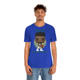 Giannis Antetokounmpo Milwaukee Bucks , Soft Cotton Bella and Canvas Short Sleeve Tee shirt