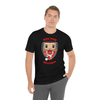 Hector Ballerin Arsenal, Soft Cotton Bella and Canvas Short Sleeve Tee shirt