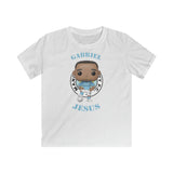 Gabriel Jesus Manchester City, Kids Gildan Softstyle Tee Shirt