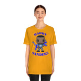 Barry Sanders Detroit Lions, Soft Cotton Bella and Canvas Short Sleeve Tee shirt