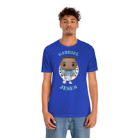 Gabriel Jesus Manchester City, Soft Cotton Bella and Canvas Short Sleeve Tee shirt