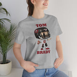 Tom Brady, Tampa Bay Buccaneers Soft Cotton Bella and Canvas Short Sleeve Tee shirt