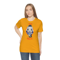Mr Met New York Mets, Soft Cotton Bella and Canvas Short Sleeve Tee shirt