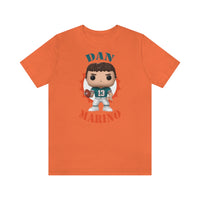 Dan Marino Miami Dolphins, Soft Cotton Bella and Canvas Short Sleeve Tee shirt