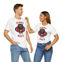 Jerry Rice San Francisco 49ers, Soft Cotton Bella and Canvas Short Sleeve Tee shirt