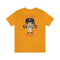 Buster Posey San Francisco Giants, Soft Cotton Bella and Canvas Short Sleeve Tee shirt