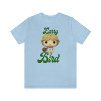 Larry Bird Celtics Basketball, Soft Cotton Bella and Canvas Short Sleeve Tee shirt