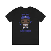 Jackie Robinson L.A/Brooklyn Dodgers, Soft Cotton Bella and Canvas Short Sleeve Tee shirt