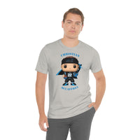 Christian McCaffrey Carolina Panthers, Soft Cotton Bella and Canvas Short Sleeve Tee shirt