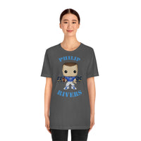 Philip Rivers L.A Chargers, Soft Cotton Bella and Canvas Short Sleeve Tee shirt