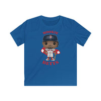 Mookie Betts Boston Red Sox, Kids Gildan Softstyle Tee Shirt