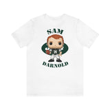 Sam Darnold New York Jets, Soft Cotton Bella and Canvas Short Sleeve Tee shirt