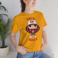 Nick Bosa San Francisco 49ers, Soft Cotton Bella and Canvas Short Sleeve Tee shirt