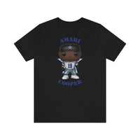 Amari Cooper Dallas Cowboys, Soft Cotton Bella and Canvas Short Sleeve Tee shirt