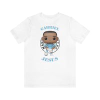 Gabriel Jesus Manchester City, Soft Cotton Bella and Canvas Short Sleeve Tee shirt