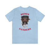 Deion Sanders Atlanta Falcons, Soft Cotton Bella and Canvas Short Sleeve Tee shirt