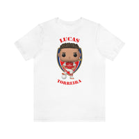 Lucas Torreira Arsenal, Soft Cotton Bella and Canvas Short Sleeve Tee shirt