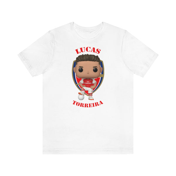 Lucas Torreira Arsenal, Soft Cotton Bella and Canvas Short Sleeve Tee shirt