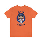 Kris Bryant Chicago Cubs, Soft Cotton Bella and Canvas Short Sleeve Tee shirt