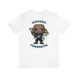Leonard Fournette Jacksonville Jaguars, Soft Cotton Bella and Canvas Short Sleeve Tee shirt