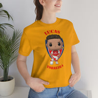Lucas Torreira Arsenal, Soft Cotton Bella and Canvas Short Sleeve Tee shirt