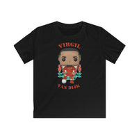 Virgil Van Dijk Liverpool, Kids Gildan Softstyle Tee Shirt