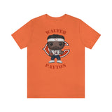 Walter Payton Chicago Bears (White), Soft Cotton Bella and Canvas Short Sleeve Tee shirt