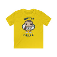 Brett Farve Green Bay Packers, Kids Gildan Softstyle Tee Shirt