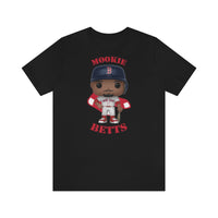 Mookie Betts Boston Red Sox, Soft Cotton Bella and Canvas Short Sleeve Tee shirt