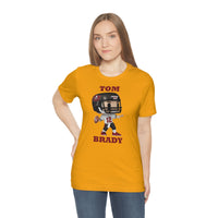 Tom Brady, Tampa Bay Buccaneers Soft Cotton Bella and Canvas Short Sleeve Tee shirt