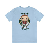 Devan Dubnyk Minnesota Wild, Soft Cotton Bella and Canvas Short Sleeve Tee shirt
