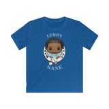 Leroy Sane Manchester City, Kids Gildan Softstyle Tee Shirt