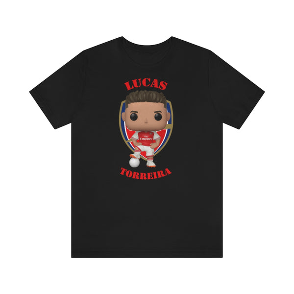 Lucas Torreira Arsenal, Soft Cotton Bella and Canvas Short Sleeve Tee shirt