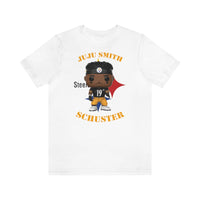 JuJu Smith Schuster Pittsburgh Steelers, Soft Cotton Bella and Canvas Short Sleeve Tee shirt