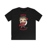 Nico Hischier New Jersey Devils, Kids Gildan Softstyle Tee Shirt