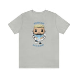 Sergio Aguero Manchester City, Soft Cotton Bella and Canvas Short Sleeve Tee shirt