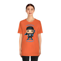 Christian McCaffrey Carolina Panthers, Soft Cotton Bella and Canvas Short Sleeve Tee shirt