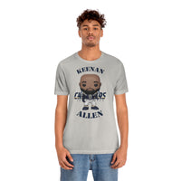 Keenan Allen L.A Chargers, Soft Cotton Bella and Canvas Short Sleeve Tee shirt