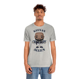 Keenan Allen L.A Chargers, Soft Cotton Bella and Canvas Short Sleeve Tee shirt
