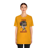 Tom Brady, Tampa Bay Buccaneers Soft Cotton Bella and Canvas Short Sleeve Tee shirt