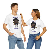 Lemar Jackson Baltimore Ravens, Soft Cotton Bella and Canvas Short Sleeve Tee shirt