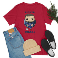 Lionel Messi PSG, Soft Cotton Bella and Canvas Short Sleeve Tee shirt