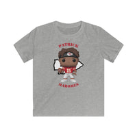 Patrick Mahomes Kansas City Chiefs, Kids Gildan Softstyle Tee Shirt